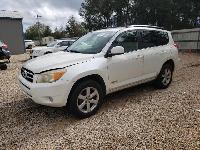 Salvage cars for sale from Copart Midway, FL: 2007 Toyota Rav4 Limited
