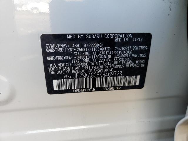 JF2SKAGC6KH469723 Subaru Forester Premium