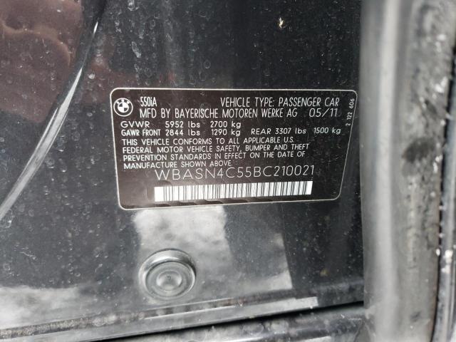 WBASN4C55BC210021 BMW 550 GT