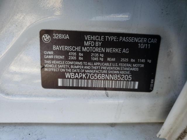WBAPK7G56BNN85205 BMW 328 XI