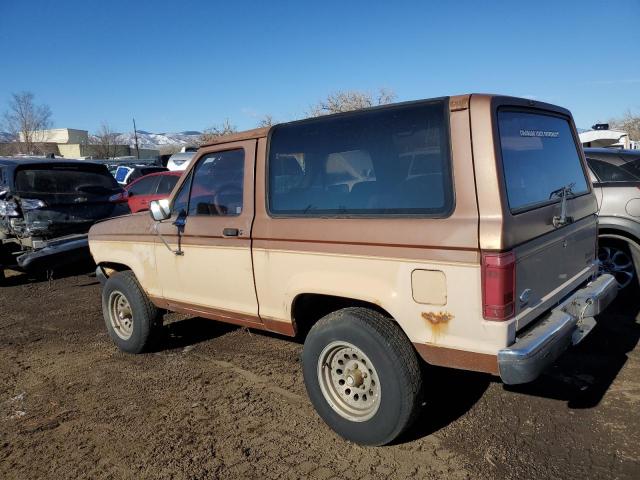 FORD BRONCO  1986 1