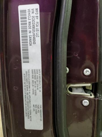 2020 DODGE CHARGER SX - 2C3CDXBG2LH248243