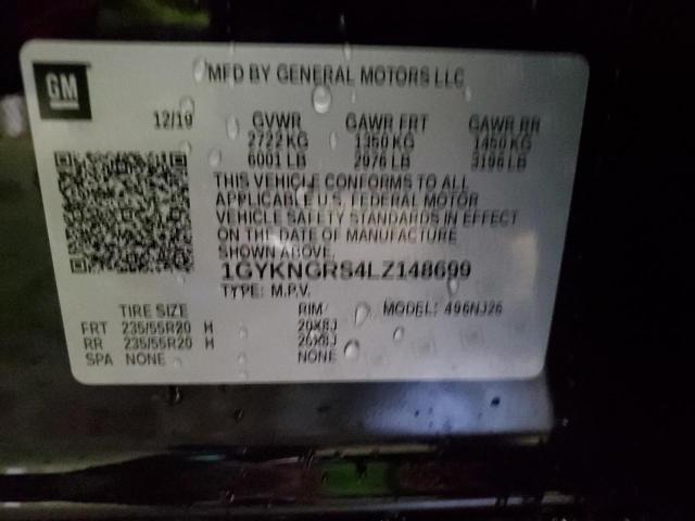 2020 CADILLAC XT5 SPORT - 1GYKNGRS4LZ148699