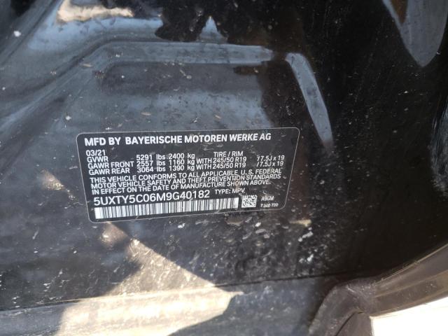 2021 BMW X3 XDRIVE3 - 5UXTY5C06M9G40182