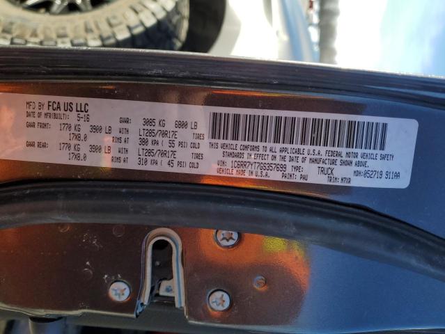 2016 RAM 1500 REBEL - 1C6RR7YT7GS357699