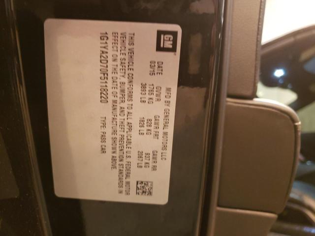 2015 CHEVROLET CORVETTE S - 1G1YA2D70F5118220