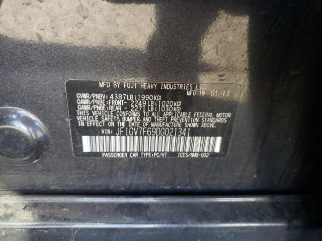 JF1GV7F69DG021341 Subaru Impreza Wrx