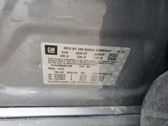 2019 BUICK ENCORE PRE - KL4CJASB9KB927966