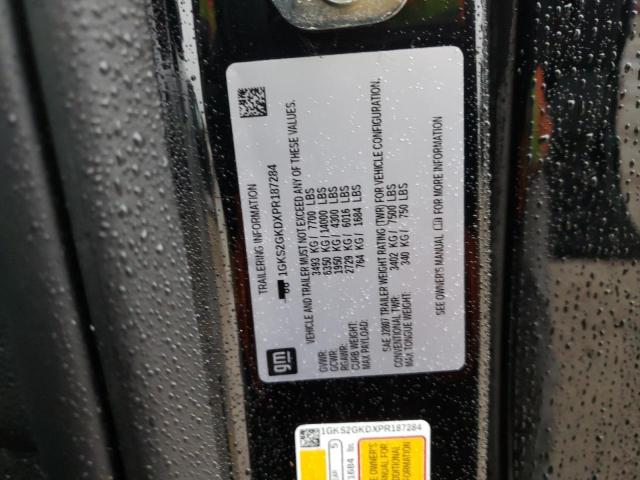 1GKS2GKDXPR187284 GMC Yukon Xl K1500 Slt