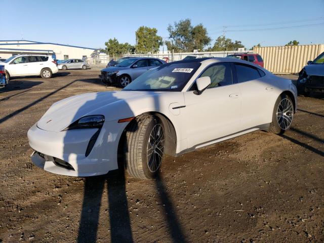 Salvage cars for sale from Copart San Diego, CA: 2020 Porsche Taycan Turbo