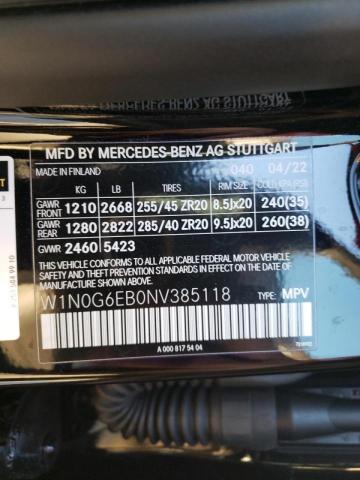 W1N0G6EB0NV385118 Mercedes-Benz Glc 43 4matic Amg