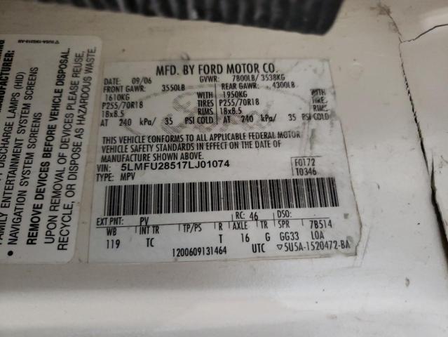 5LMFU28517LJ01074 Lincoln Navigator