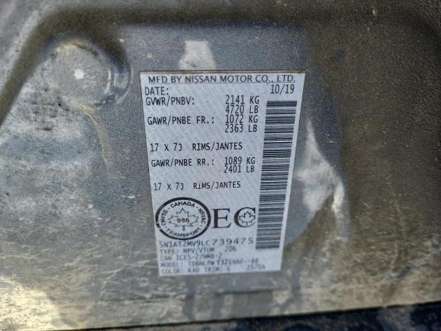 2020 NISSAN ROGUE S - 5N1AT2MV9LC739475