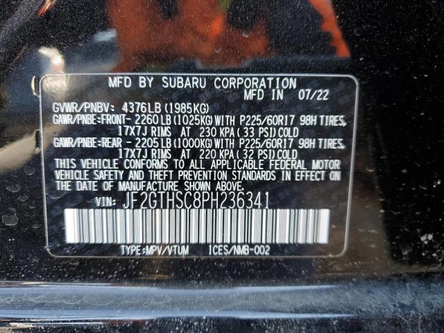 JF2GTHSC8PH236341 Subaru Crosstrek Sport