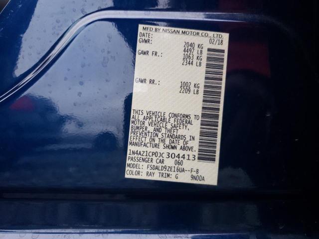 1N4AZ1CP0JC304413 Nissan Leaf