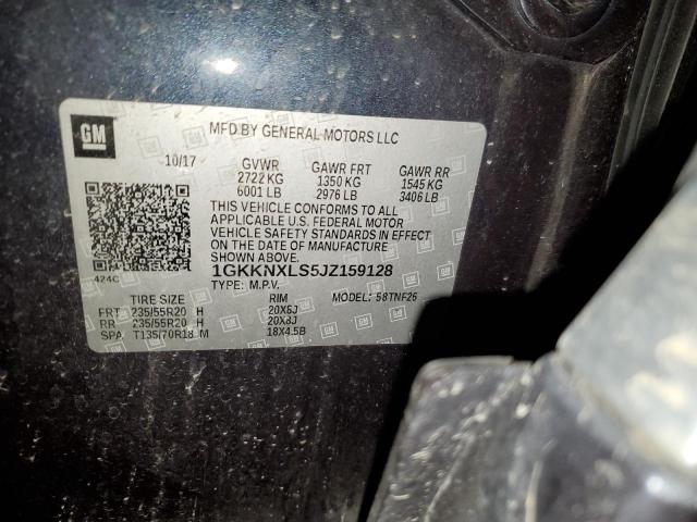 2018 GMC ACADIA 1GKKNXLS5JZ159128