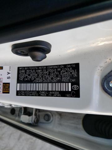 2016 TOYOTA PRIUS - JTDKARFU2G3015287