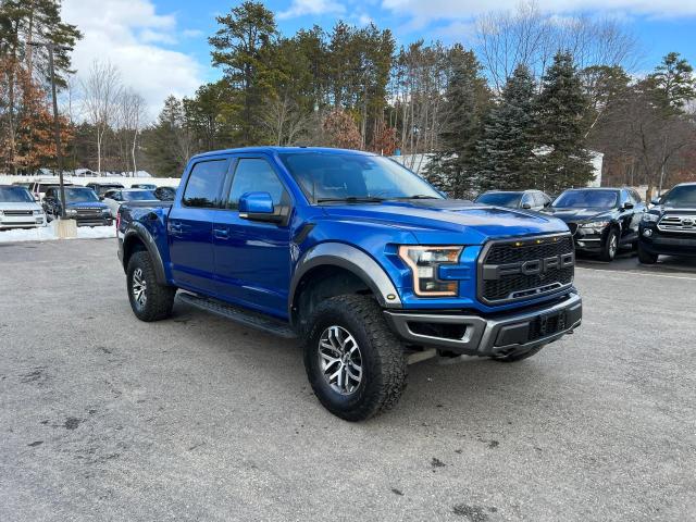 Salvage cars for sale from Copart Billerica, MA: 2017 Ford F150 Raptor