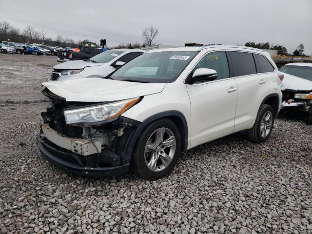 VIN 5TDYKRFH0ES009431 2014 Toyota Highlander, Limited no.1