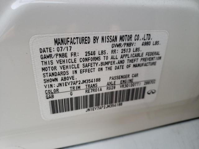 JN1EV7AP2JM354188 Infiniti Q50 LUXE