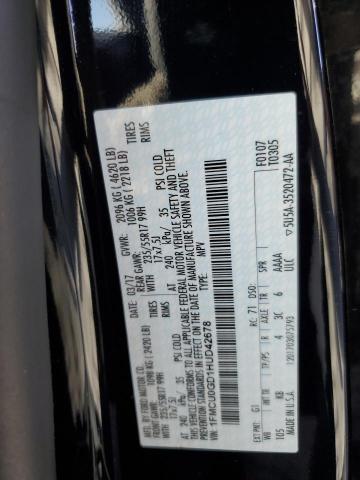 2017 FORD ESCAPE SE - 1FMCU0GD1HUD42678