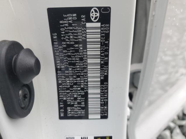2020 TOYOTA COROLLA SE 5YFP4RCE9LP039484