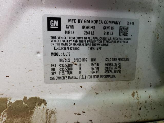 2015 BUICK ENCORE CON - KL4CJFSB7FB215653