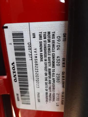 YV1MS682252070223 Volvo S40