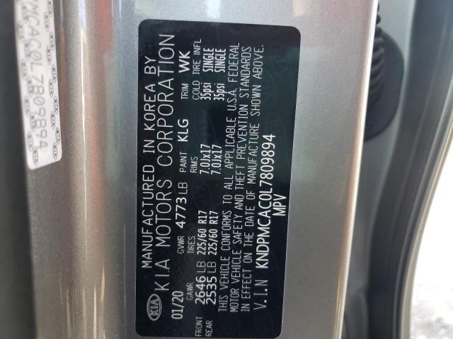KNDPMCAC0L7809894 KIA Sportage Lx