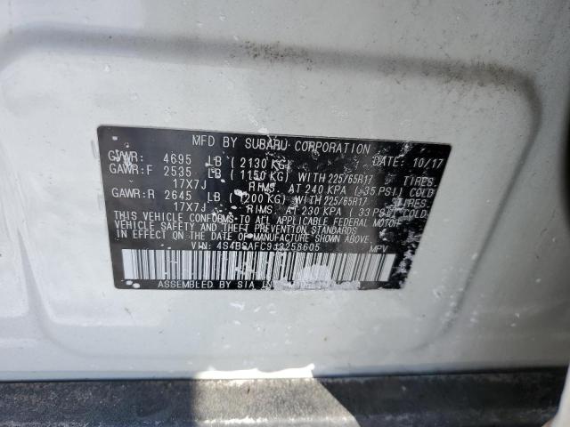 4S4BSAFC9J3258605 Subaru Outback 2.5i Premium