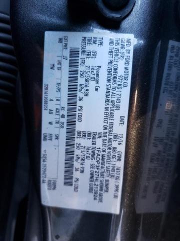 2017 FORD FOCUS SE - 1FADP3F27HL213924