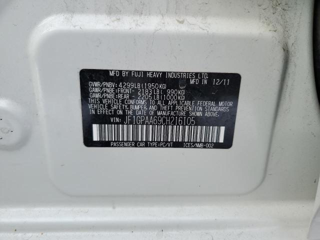 JF1GPAA69CH216105 Subaru Impreza