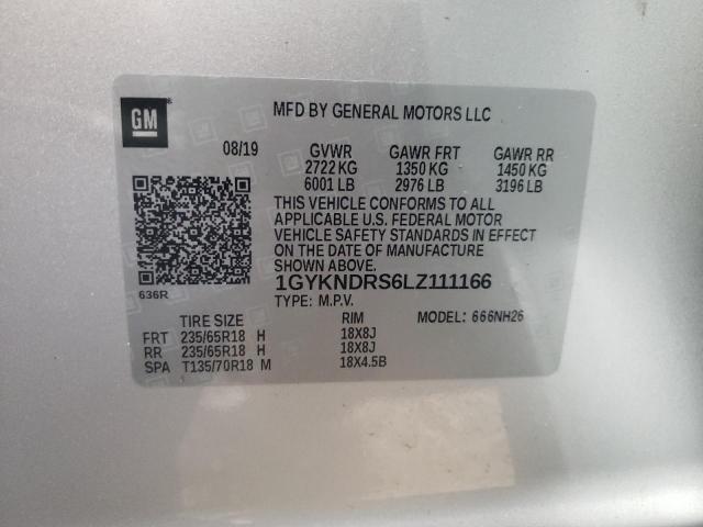 2020 CADILLAC XT5 PREMIU - 1GYKNDRS6LZ111166