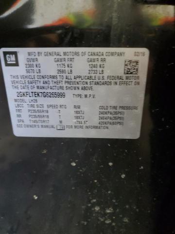 2GKFLTEK7G6265999 GMC Terrain