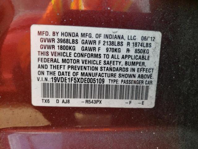 19VDE1F5XDE005109 Acura Ilx 20 Premium