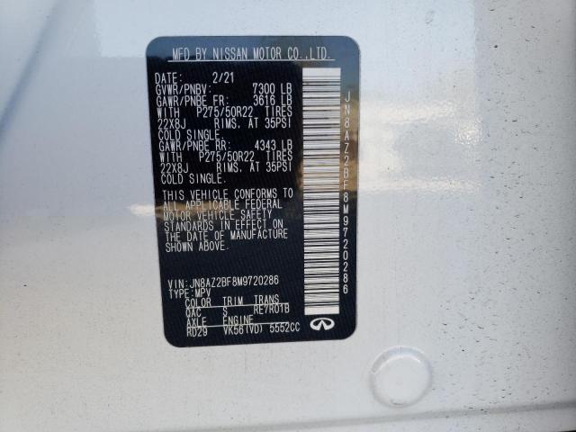 2021 INFINITI QX80 SENSO JN8AZ2BF8M9720286