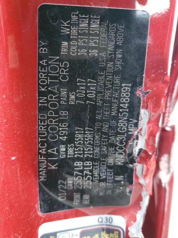 2022 KIA NIRO S - KNDCC3LG8N5148891