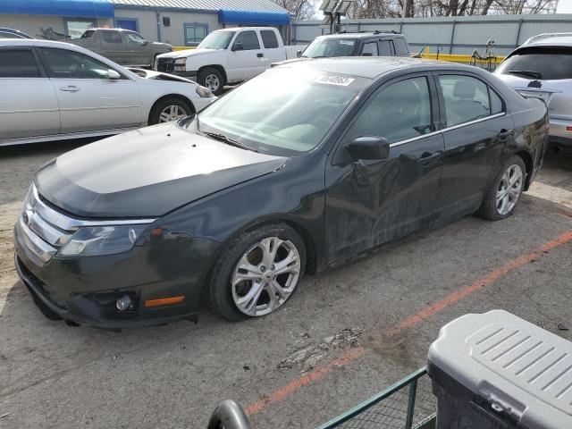 Salvage cars for sale from Copart Wichita, KS: 2012 Ford Fusion SE