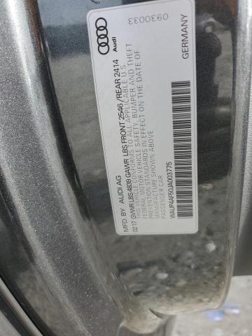 2018 AUDI S5 PREMIUM - WAUP4AF50JA003775