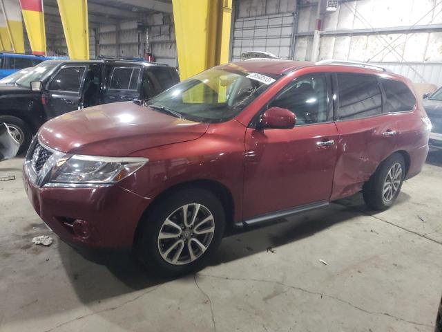 Salvage cars for sale at Woodburn, OR auction: 2014 Nissan Pathfinder S