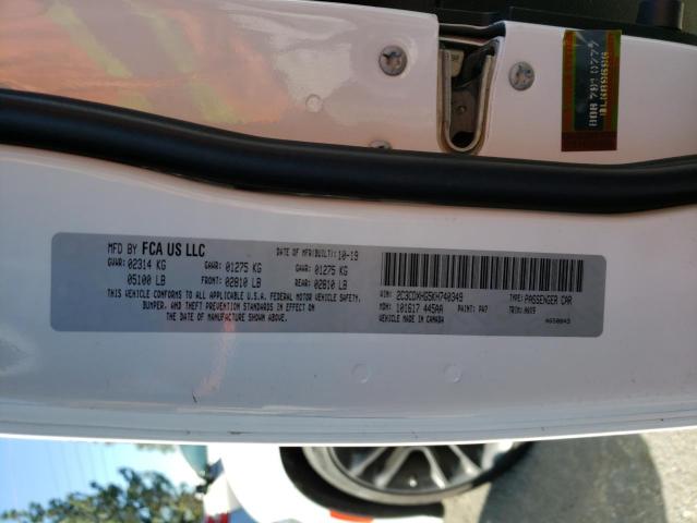 2019 DODGE CHARGER GT - 2C3CDXHG5KH740349