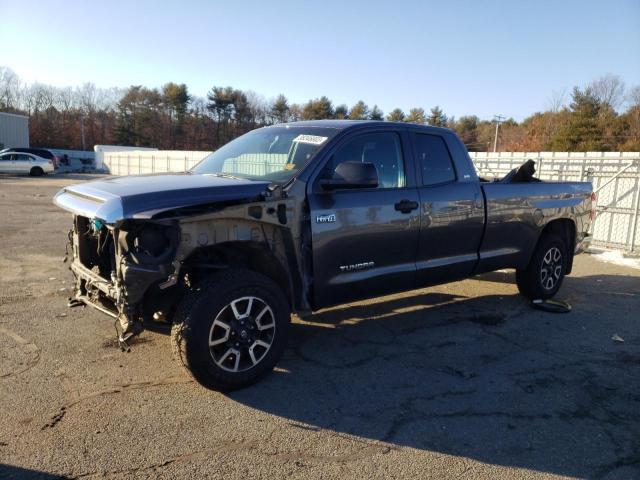 Salvage cars for sale from Copart Exeter, RI: 2014 Toyota Tundra Double Cab SR/SR5