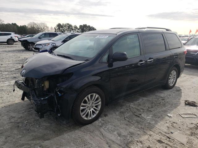Salvage cars for sale from Copart Loganville, GA: 2015 Toyota Sienna XLE