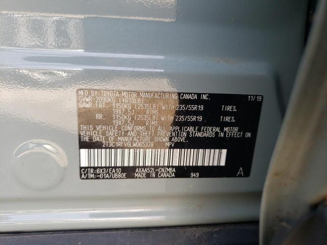 2020 TOYOTA RAV4 XLE P - 2T3C1RFV6LW065338