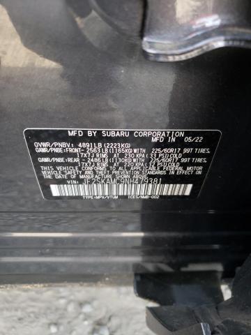 2022 SUBARU FORESTER W JF2SKAMC9NH479381