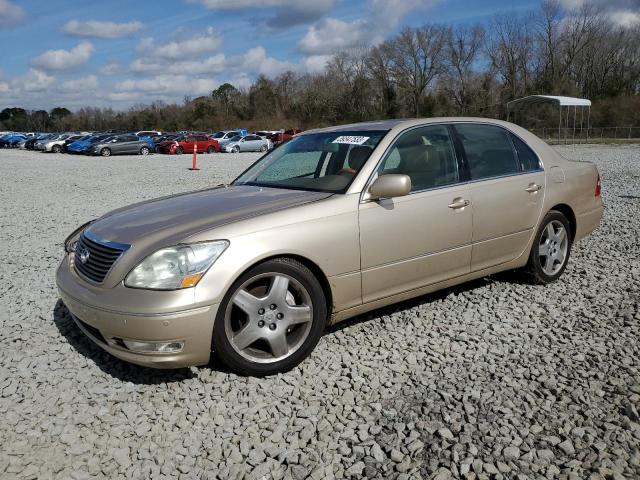Salvage cars for sale from Copart Tifton, GA: 2006 Lexus LS 430