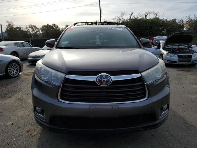 VIN 5TDDCRFH0ES004497 2014 Toyota Highlander, Hybri... no.5