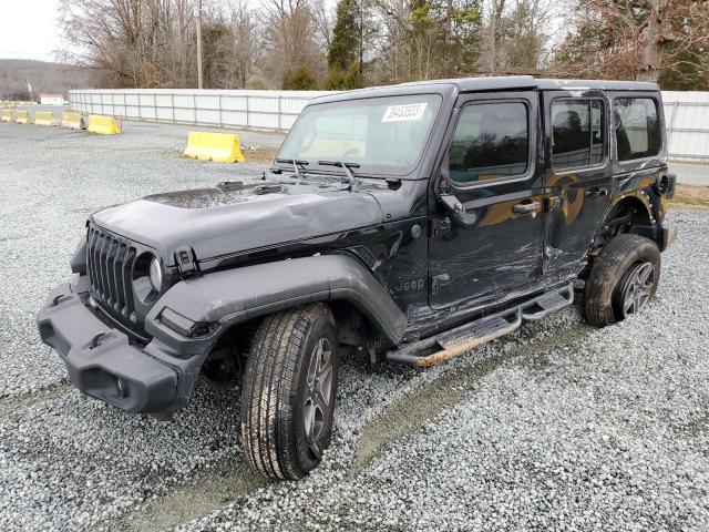 2022 JEEP WRANGLER UNLIMITED SPORT for Sale | NC - CONCORD | Thu. Apr 13,  2023 - Used & Repairable Salvage Cars - Copart USA