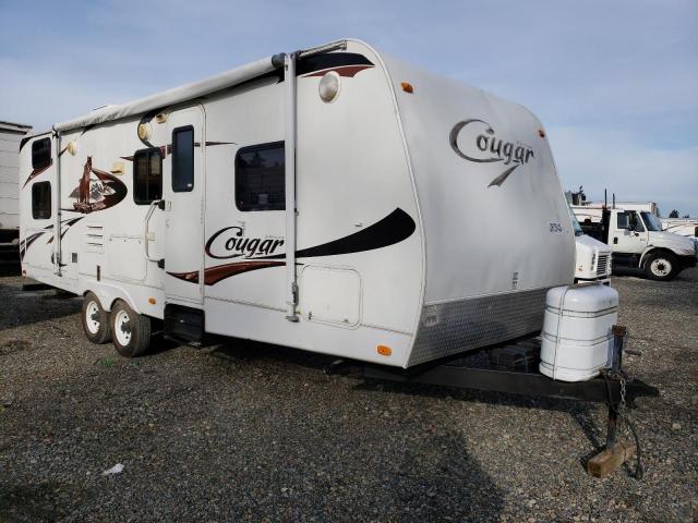 Cougar salvage cars for sale: 2010 Cougar Travel Trailer