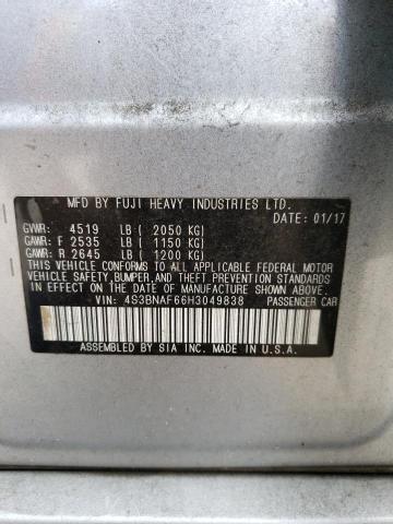 4S3BNAF66H3049838 Subaru Legacy